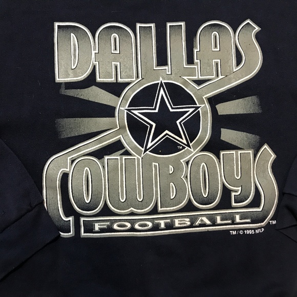 Vintage 90s Dallas Cowboys Crewneck Sweatshirt - Picture 6 of 7